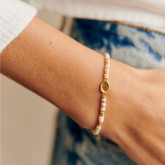Sezane Jewelry - Sezane Mother of Pearl Bracelet